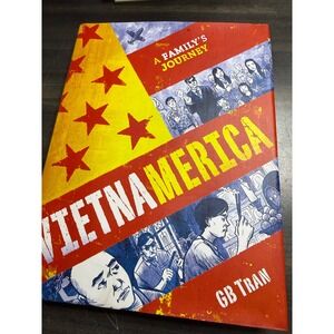 Vietnamerica A Familys Journey GB Tran Graphic Novel Memoir Hardcover Villard